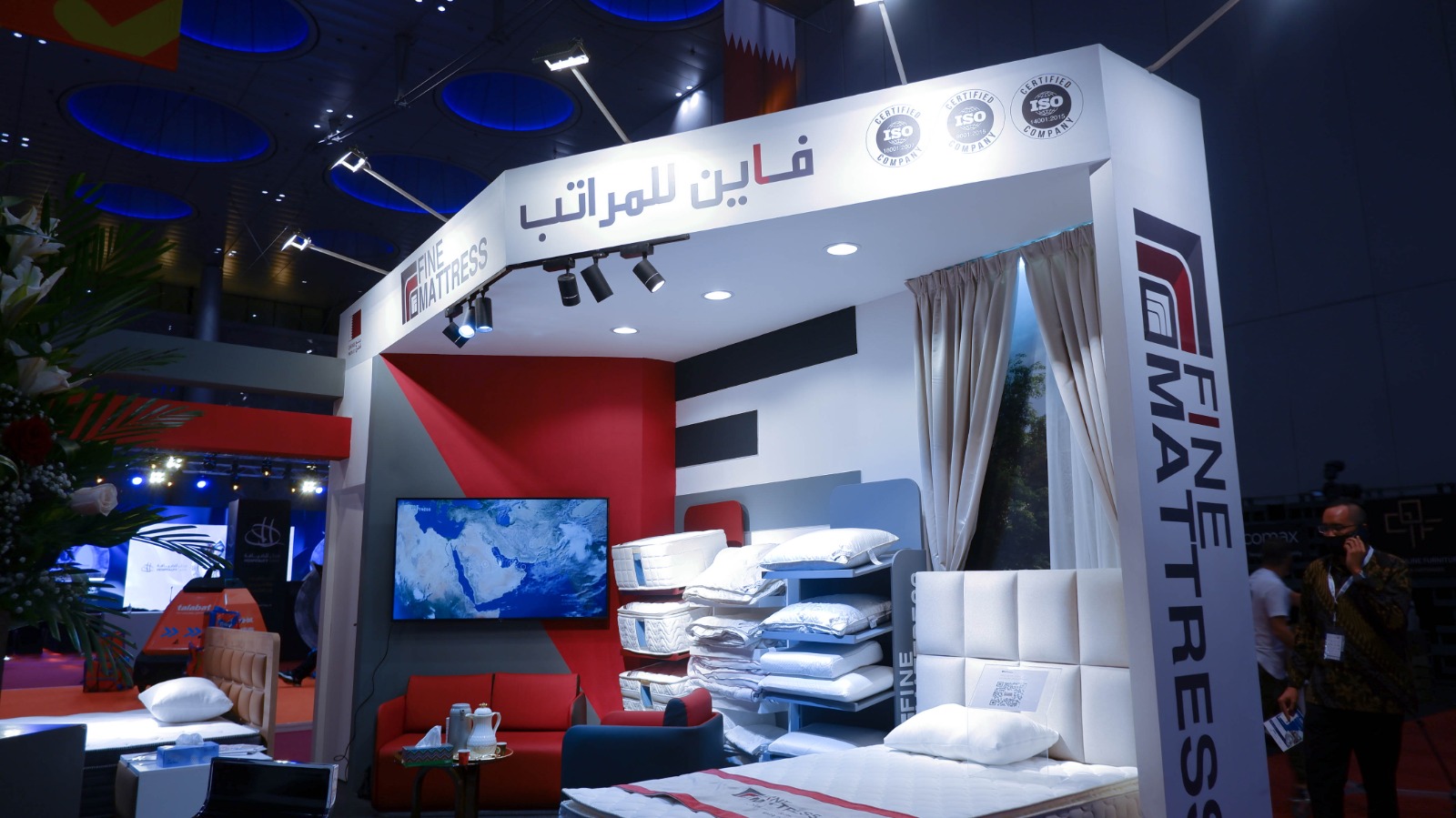 Fine Mattress at Hospitality Qatar Exhibition 2021