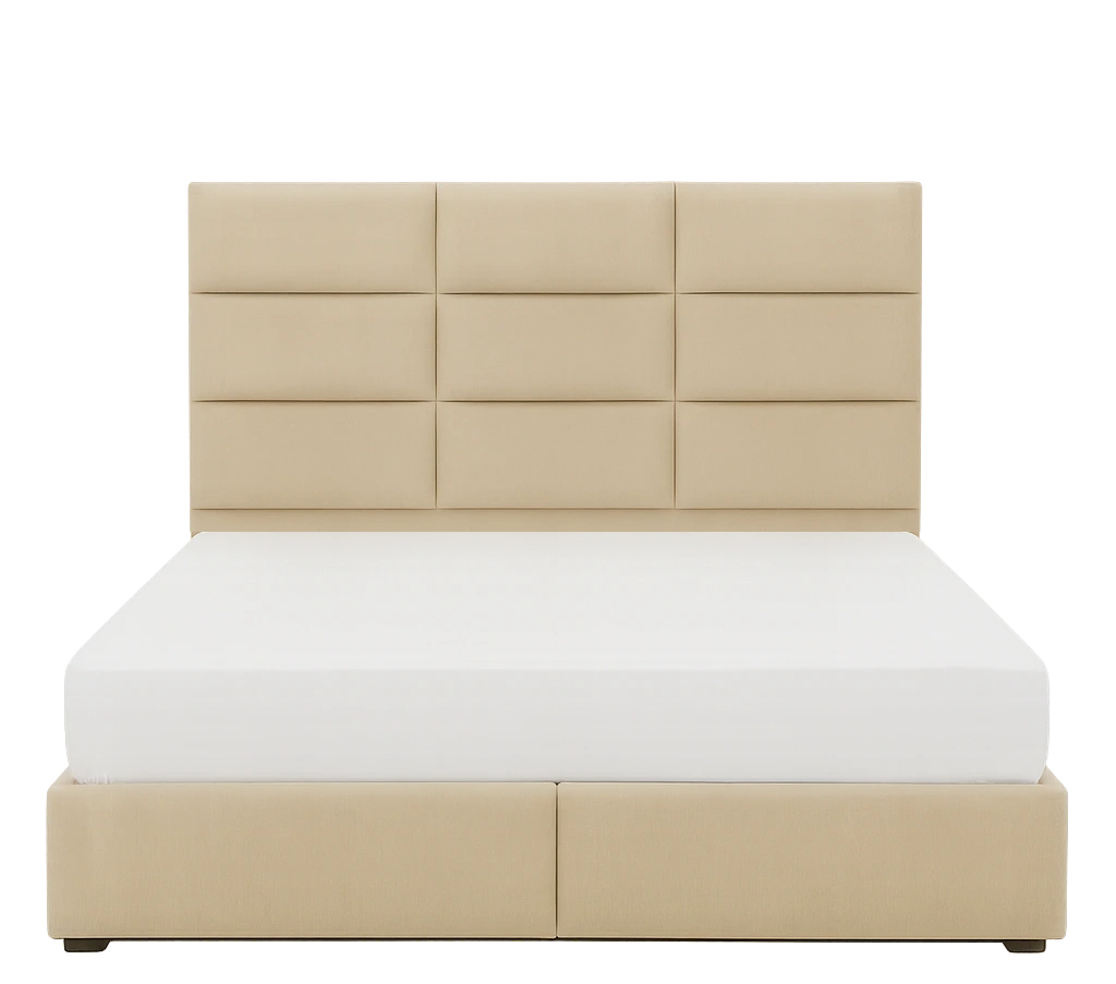 Classic upholstered bed