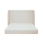 Simple Bed White Color