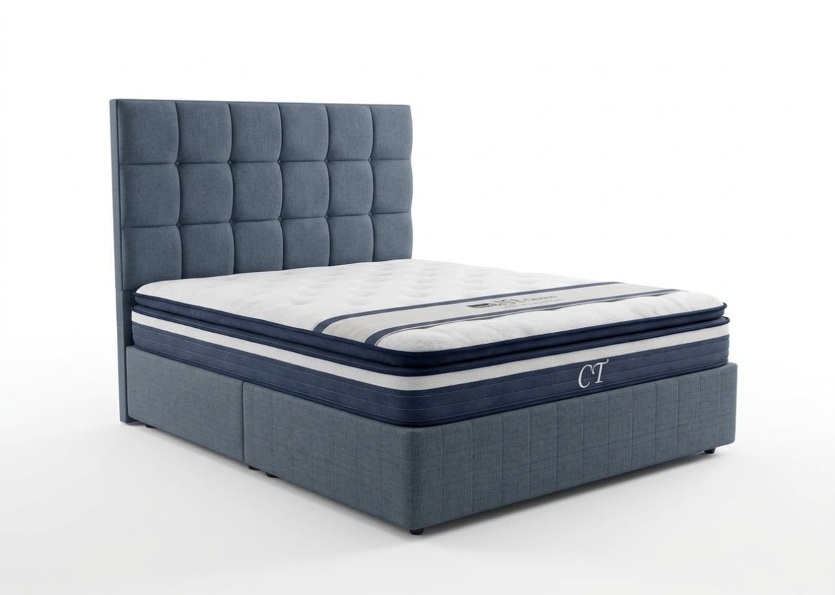 CNC bed – blue