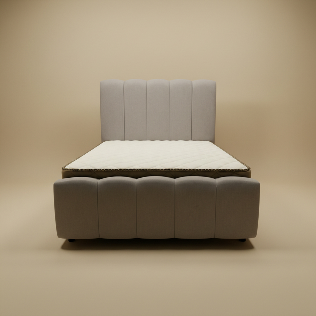 Grey CNC bed